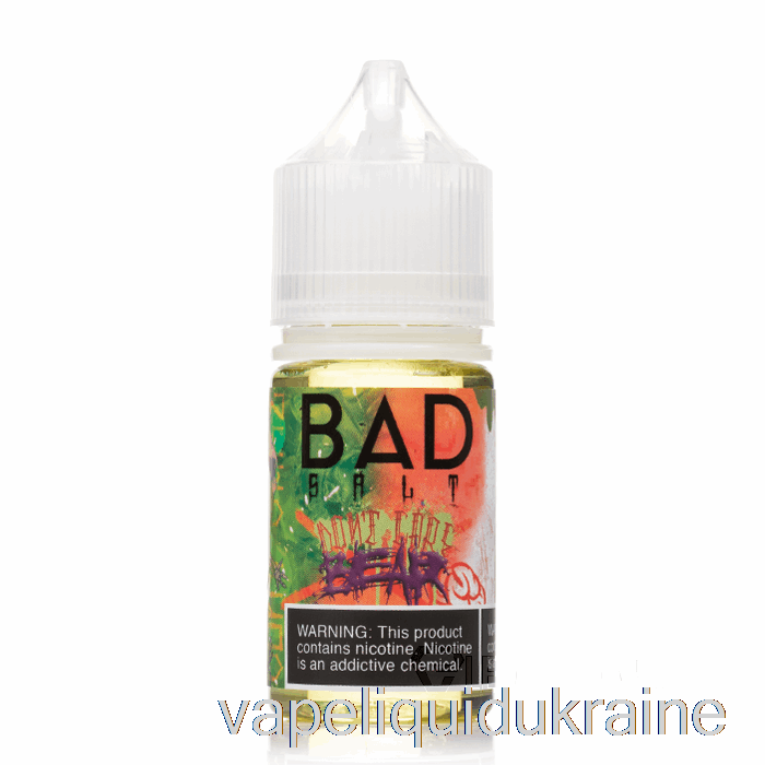 Vape Liquid Ukraine Don't Care Bear - Bad SALT - 30mL 25mg